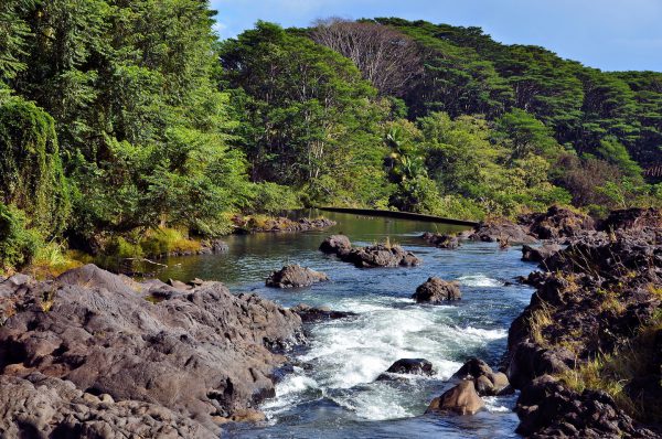 Wailuku River in Hilo, Island of Hawaii, Hawaii - Encircle Photos