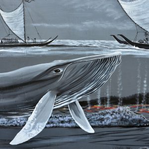 Humpback Whale Mural in Kailua-Kona, Island of Hawaii, Hawaii - Encircle Photos