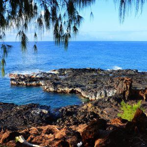 Spouting Horn Beach Park near Po’ipū on Kaua’i, Hawaii - Encircle Photos