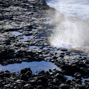 Spouting Horn Erupting near Po’ipū on Kaua’i, Hawaii - Encircle Photos