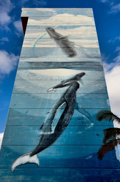 Earth Day Hawaii Mural by Wyland in Honolulu, Oahu, Hawaii - Encircle Photos
