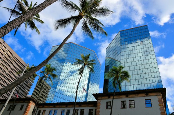 Pacific Guardian Center Towers in Honolulu, O’ahu, Hawaii - Encircle Photos