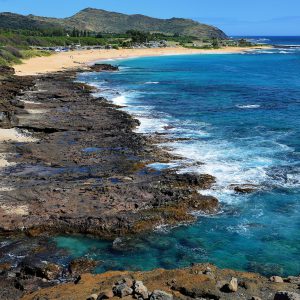 Sandy Beach Park on Windward Coast of O’ahu, Hawaii - Encircle Photos