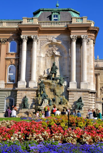 Matthias Fountain at Buda Castle in Budapest, Hungary - Encircle Photos