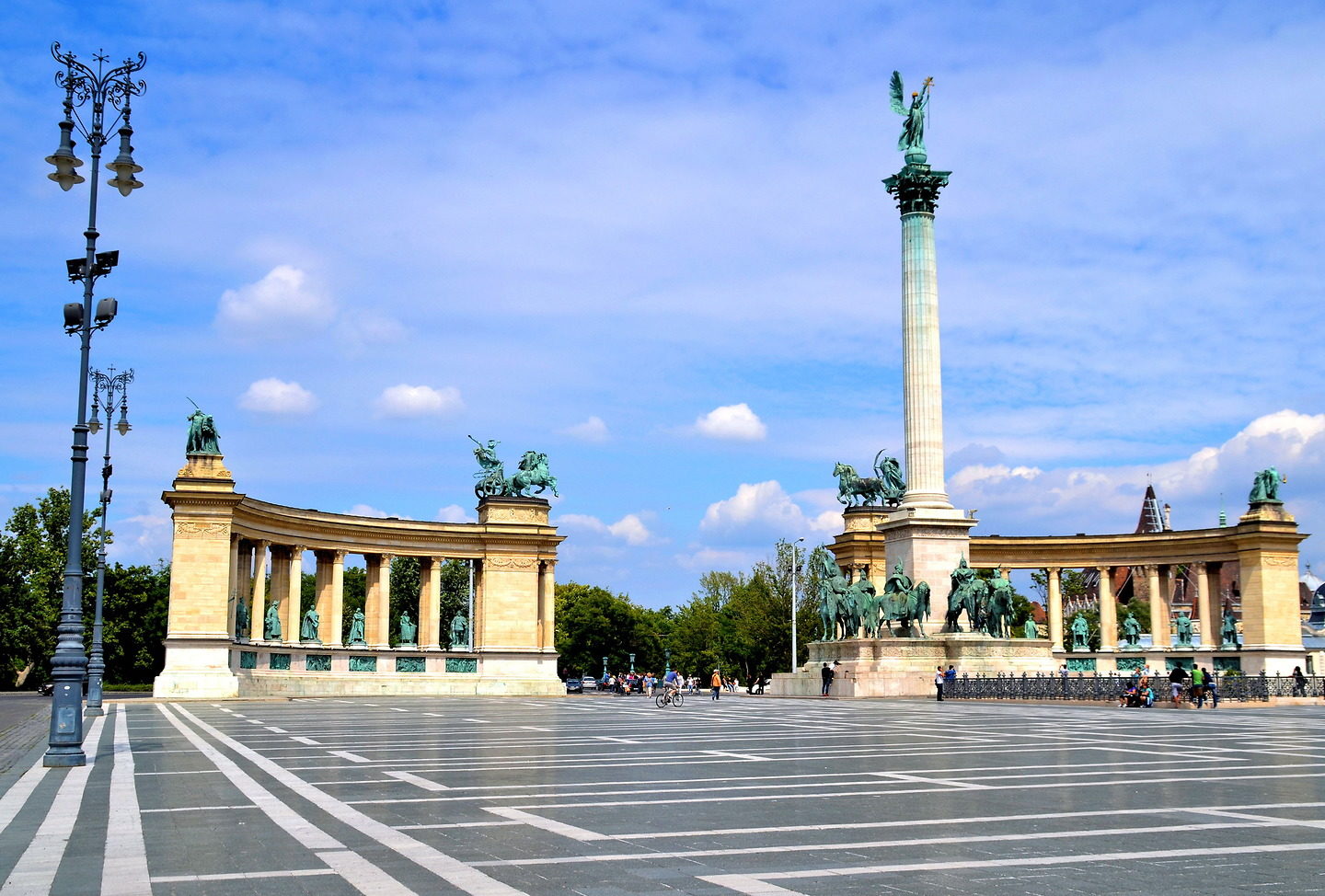 Heroes’ Square in Budapest, Hungary - Encircle Photos