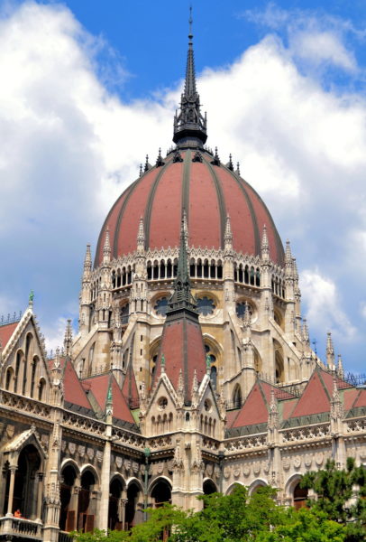 Dome of Parliament Building in Budapest, Hungary - Encircle Photos