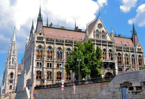 West Façade of Parliament Building in Budapest, Hungary - Encircle Photos