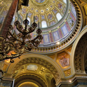 Cupola inside St. Stephen’s Basilica in Budapest, Hungary - Encircle Photos