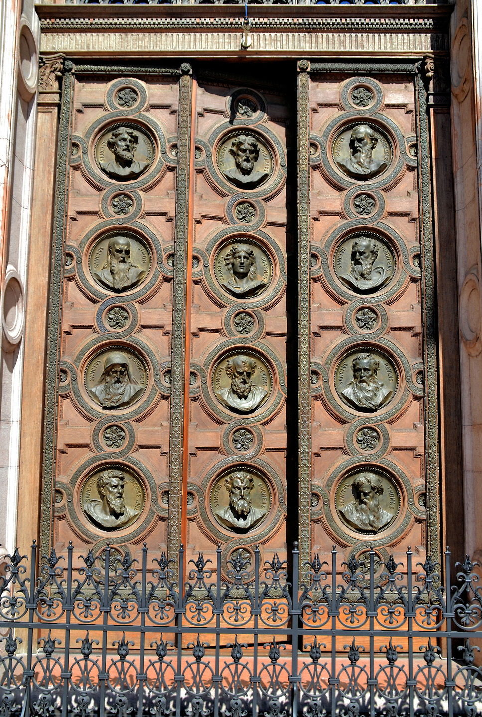 St. Stephen’s Basilica Wooden Door in Budapest, Hungary - Encircle Photos