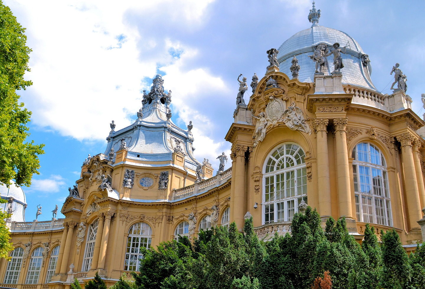 Palace Reproduction at Vajdahunyad Castle in Budapest, Hungary - Encircle Photos