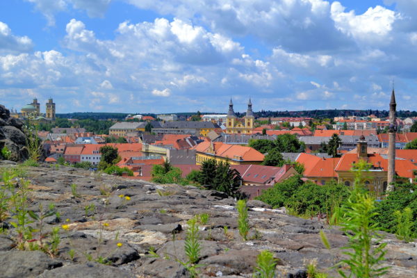 Contrasting Architecture in Eger, Hungary - Encircle Photos