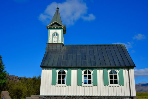 Þingvellir Church at Þingvellir Park on Golden Circle, Iceland - Encircle Photos