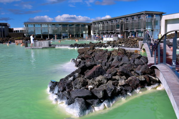 Geothermal Pool at Blue Lagoon on Reykjanes Peninsula, Iceland - Encircle Photos