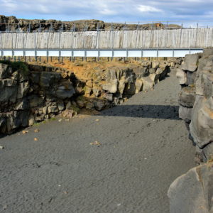 Bridge Between Continents on Reykjanes Peninsula, Iceland - Encircle Photos