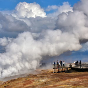 Gunnuhver Hot Springs at Geopark on Reykjanes Peninsula, Iceland - Encircle Photos