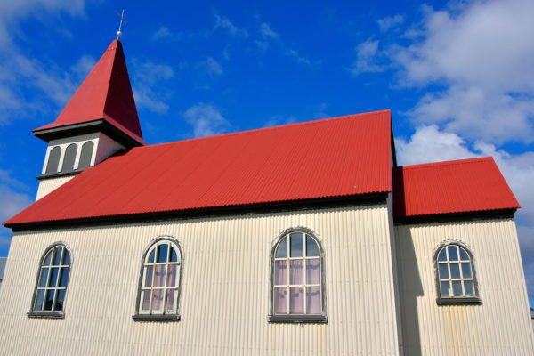 Old Grindavík Church at Grindavík on Reykjanes Peninsula, Iceland - Encircle Photos