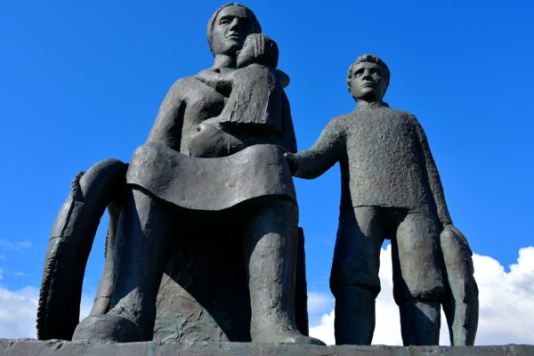 Vonin Sculpture at Grindavík on Reykjanes Peninsula, Iceland - Encircle Photos