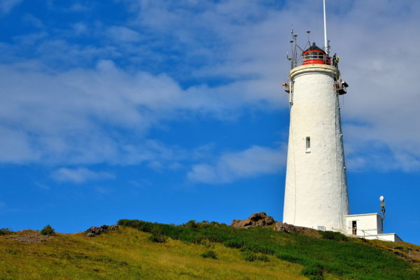 Reykjanes Lighthouse on Reykjanes Peninsula, Iceland - Encircle Photos
