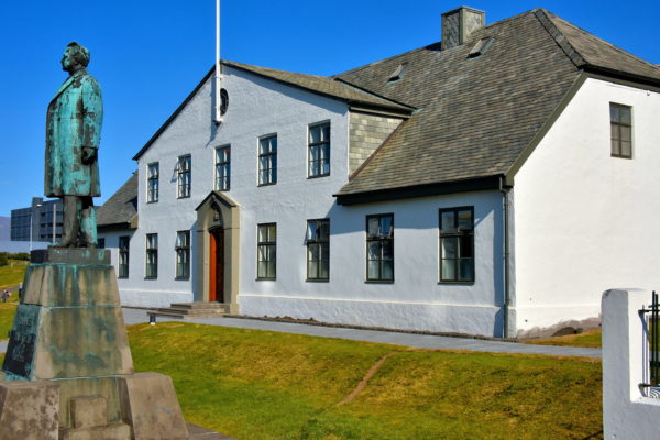 Government House in Reykjavík, Iceland - Encircle Photos