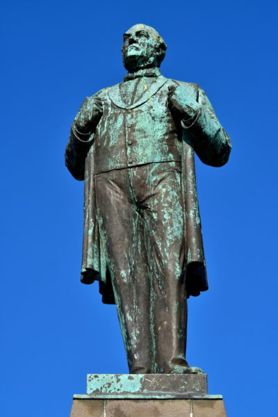 Jón Sigurðsson Statue in Reykjavík, Iceland - Encircle Photos