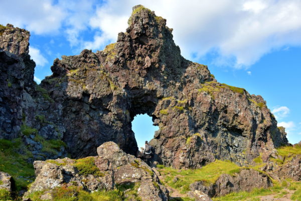 Geological Window at Djúpalónssandur on Snæfellsnes Peninsula, Iceland - Encircle Photos