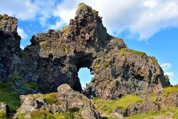 Geological Window at Djúpalónssandur on Snæfellsnes Peninsula, Iceland - Encircle Photos