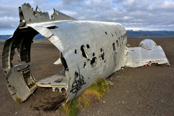 Crashed Plane on Sólheimasandur Beach in South Iceland - Encircle Photos