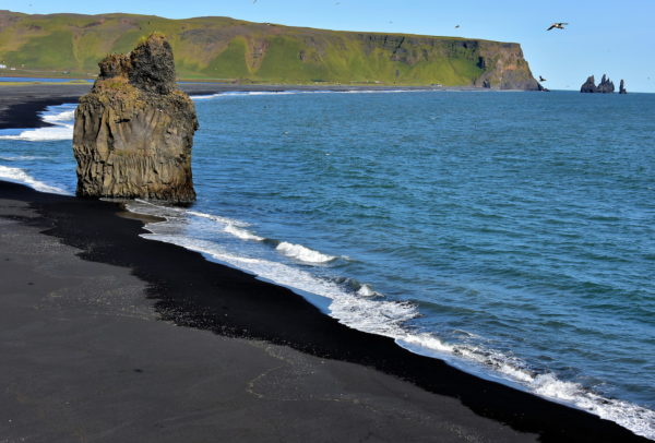 Reynisfjara Beach at Dyrhólaey in South Iceland - Encircle Photos