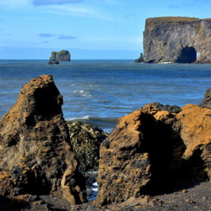 Sea Stacks at Dyrhólaey in South Iceland - Encircle Photos