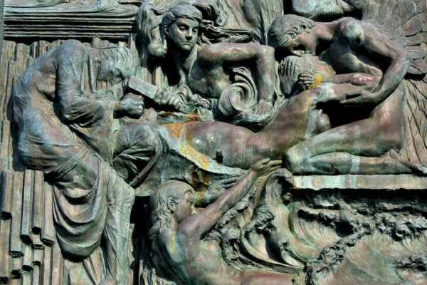 Birth of Psyche Relief on Heimaey in Westman Islands, Iceland - Encircle Photos