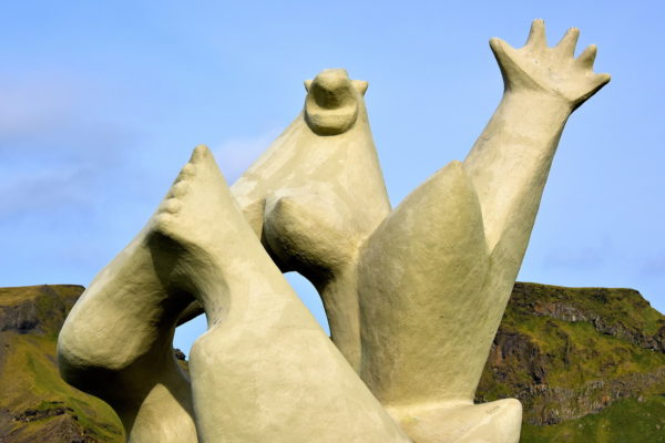Giantess Sculpture on Heimaey in Westman Islands, Iceland - Encircle Photos