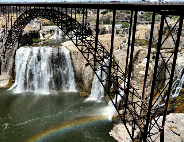 Twin Falls, Idaho Composite of Two Photos - Encircle Photos