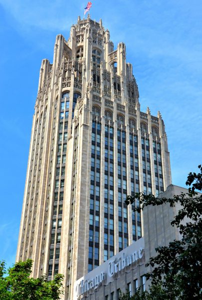 Tribune Tower on North Michigan Avenue in Chicago, Illinois - Encircle Photos