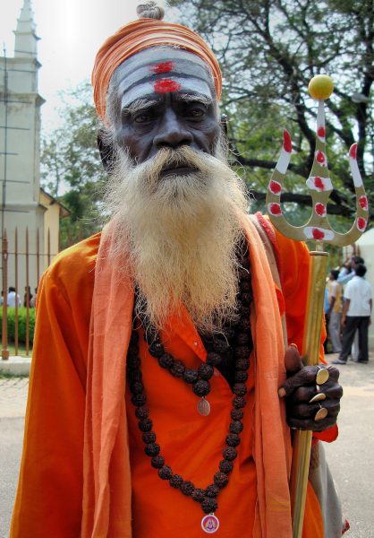 Old Beggar with Long Beard in Fort Kochi, India - Encircle Photos