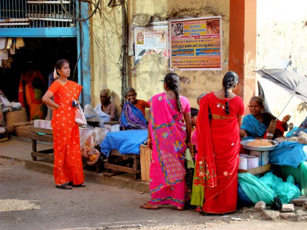 Women in Market in Port Blair, India - Encircle Photos