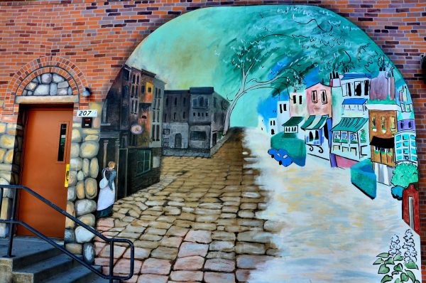 Medicine for the Soul Mural by Anna Sorey in Iowa City, Iowa - Encircle Photos