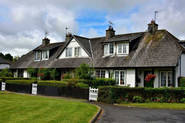 English Tudor Row Houses in Adare, Ireland - Encircle Photos