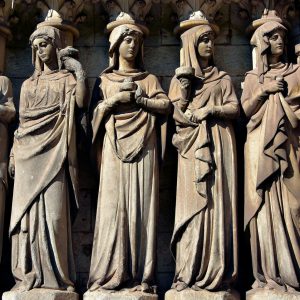 Sculptures Adorning Saint Fin Barre’s Cathedral in Cork, Ireland - Encircle Photos