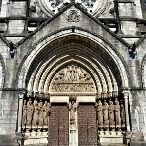 Tympanum of Saint Fin Barre’s Cathedral in Cork, Ireland - Encircle Photos