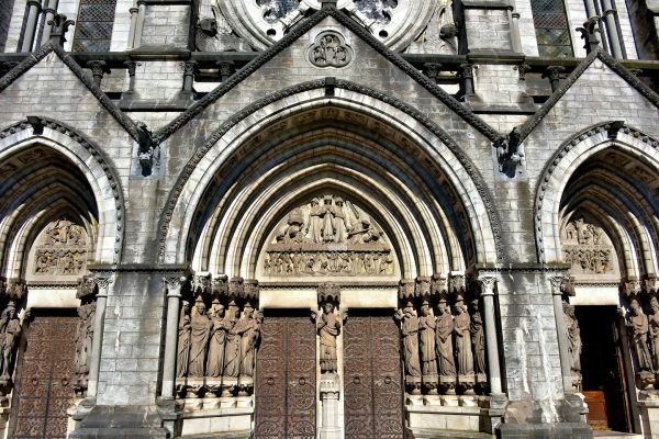 Tympanum of Saint Fin Barre’s Cathedral in Cork, Ireland - Encircle Photos