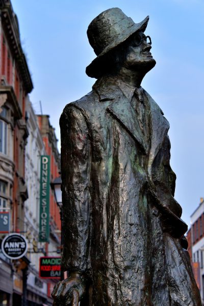 James Joyce Statue in Dublin, Ireland - Encircle Photos