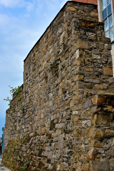 Old City Wall at Back Lane in Dublin, Ireland - Encircle Photos