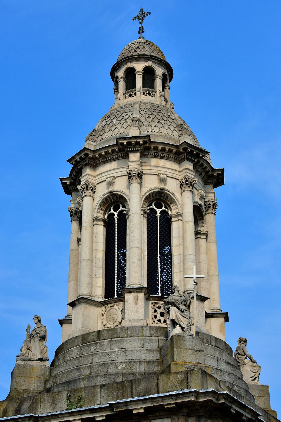Campanile at Trinity College in Dublin, Ireland - Encircle Photos