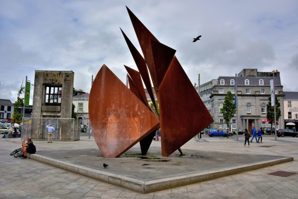 Landmarks at Eyre Square in Galway, Ireland - Encircle Photos