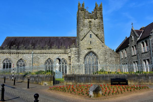 Medieval Façade of the Black Abbey in Kilkenny, Ireland - Encircle Photos
