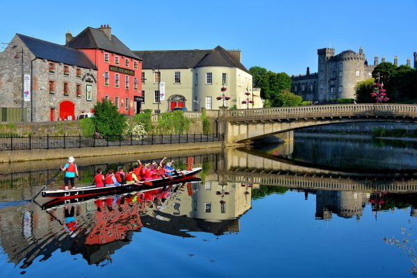 Paddling on the River Nore in Kilkenny, Ireland - Encircle Photos