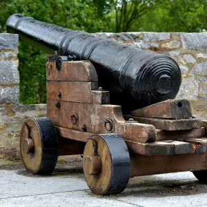 Cannon at Ross Castle in Killarney, Ireland - Encircle Photos