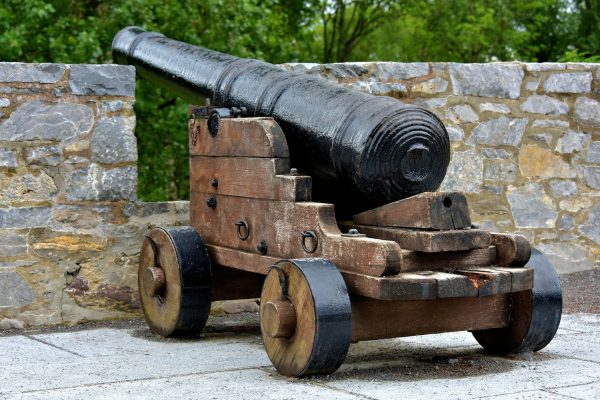 Cannon at Ross Castle in Killarney, Ireland - Encircle Photos