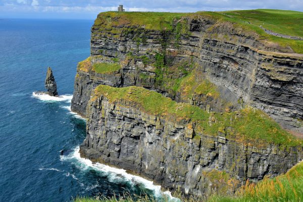 Branaunmore Sea Stack at Cliffs of Moher near Liscannor, Ireland - Encircle Photos