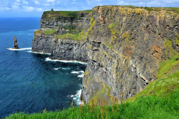 Stone Amphitheater at Cliffs of Moher near Liscannor, Ireland - Encircle Photos